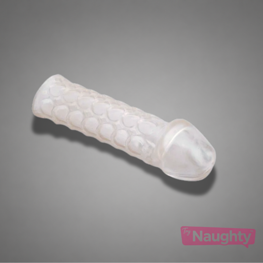New Sweetheart Dotted Crystal Sleeve Extension Reusable Washable Silicone Sleeve