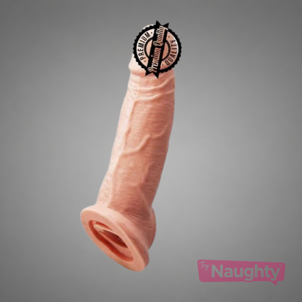 Realistic soft Silicone Condoms xl 9inch